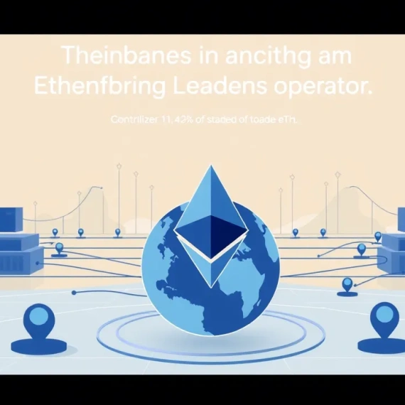 Coinbase Emerges as Ethereum’s Largest Node Operator, Controlling 11.42% of Staked ETH